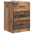 vidaXL Szafka Nocna Stare drewno 43 x 41 x 63,5 cm Drewno inżynieryjne