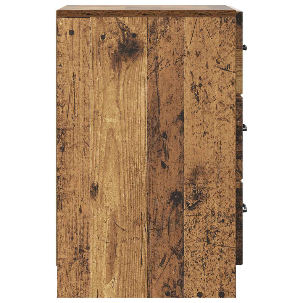 vidaXL Szafka Nocna Stare drewno 43 x 41 x 63,5 cm Drewno inżynieryjne