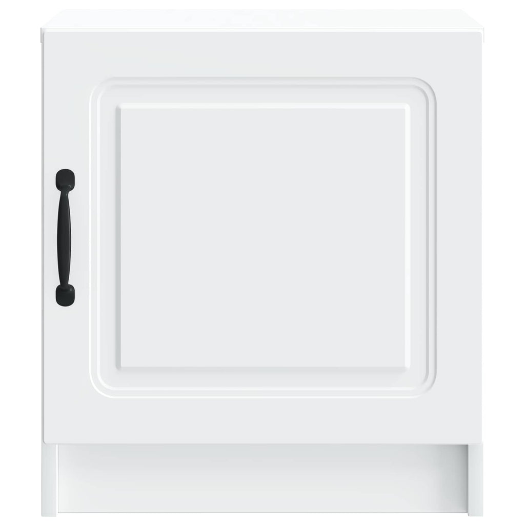 vidaXL Szafka Nocna 2 pcs Biały 43 x 34,5 x 47 cm Drewno inżynieryjne