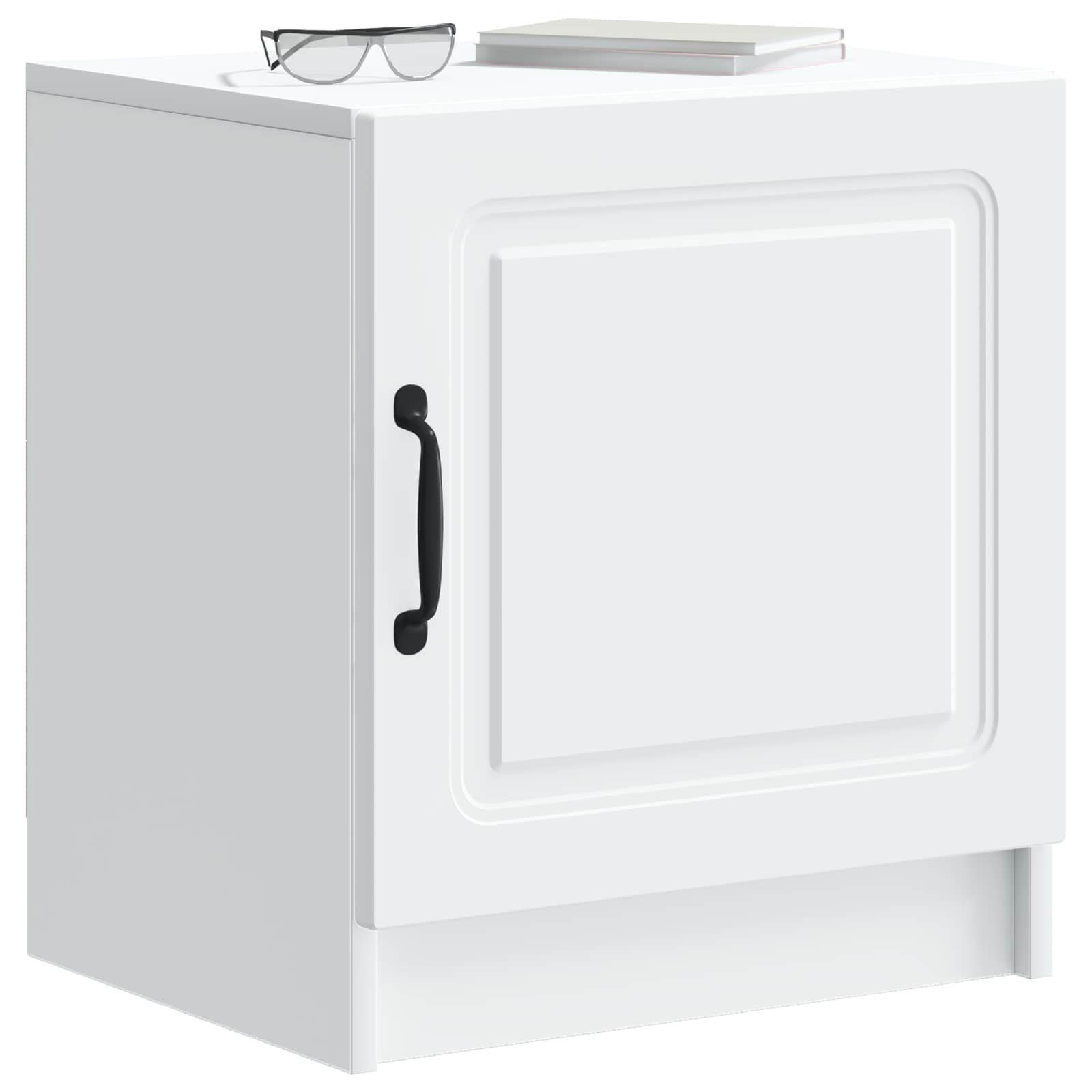 vidaXL Szafka Nocna 2 pcs Biały 43 x 34,5 x 47 cm Drewno inżynieryjne