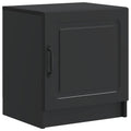 vidaXL Szafka Nocna Czarny 43 x 34,5 x 47 cm Drewno inżynieryjne