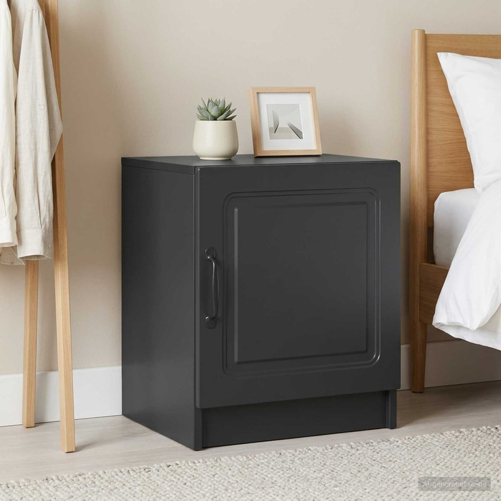 vidaXL Szafka Nocna 2 szt. Czarny 43 x 34,5 x 47 cm