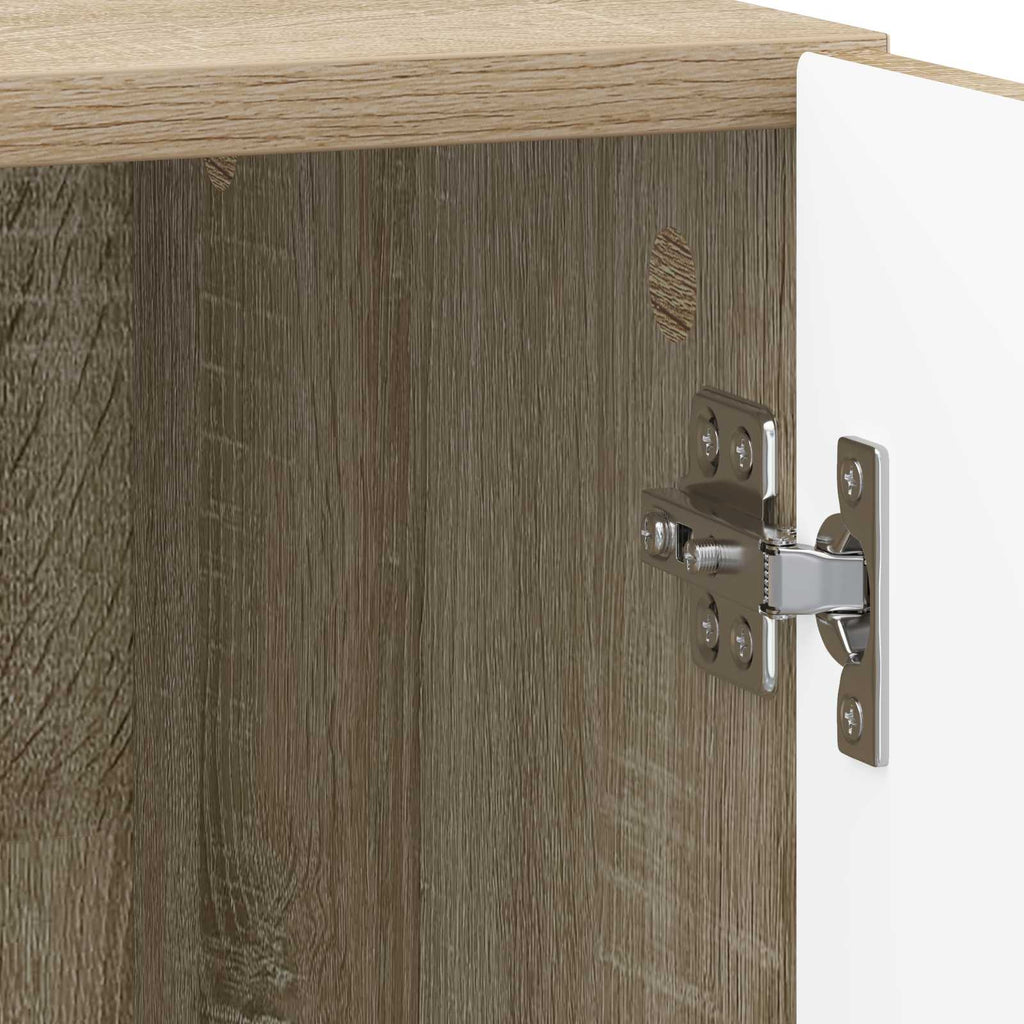 vidaXL Szafka Nocna 2 pcs dąb Sonoma 43 x 34,5 x 47 cm