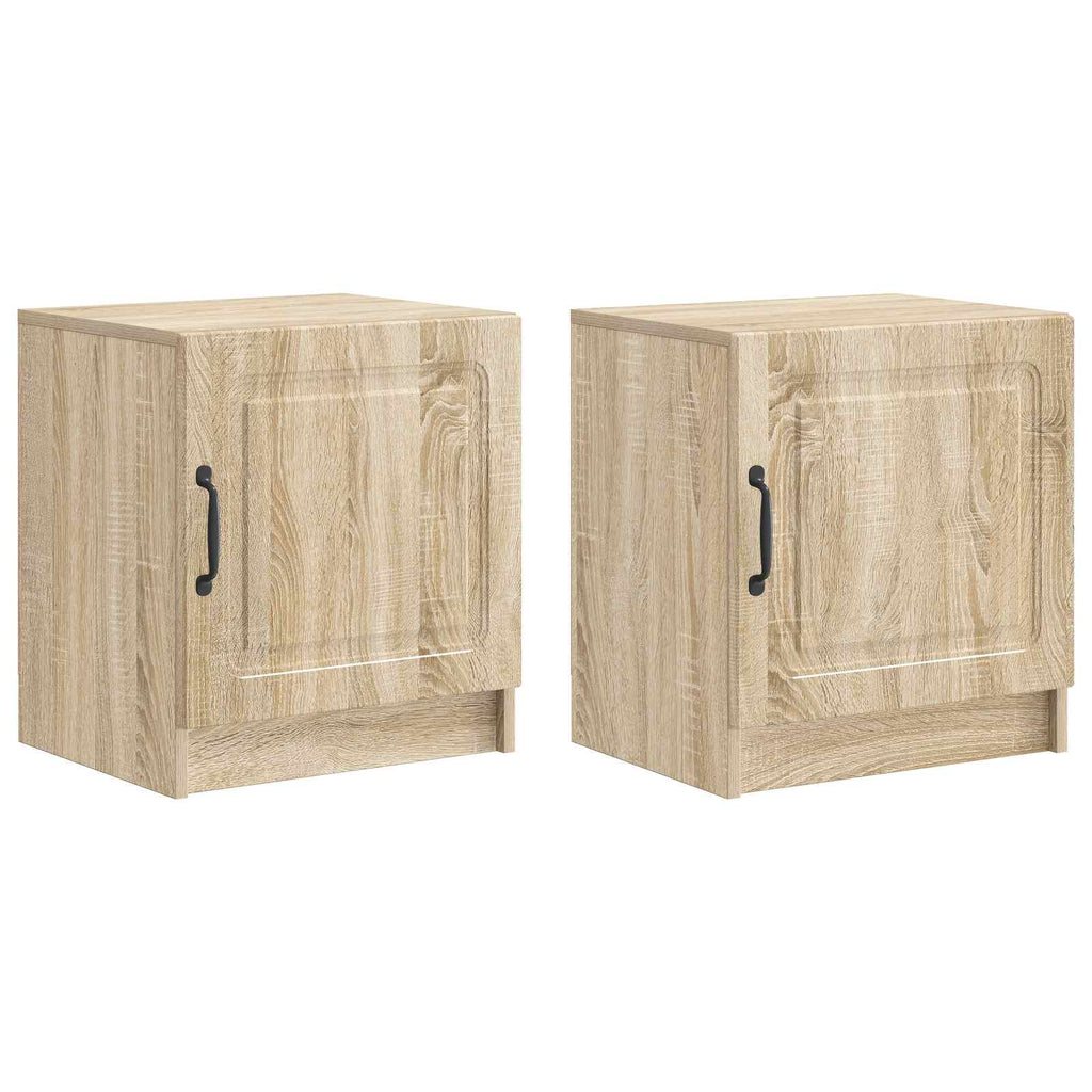 vidaXL Szafka Nocna 2 pcs dąb Sonoma 43 x 34,5 x 47 cm