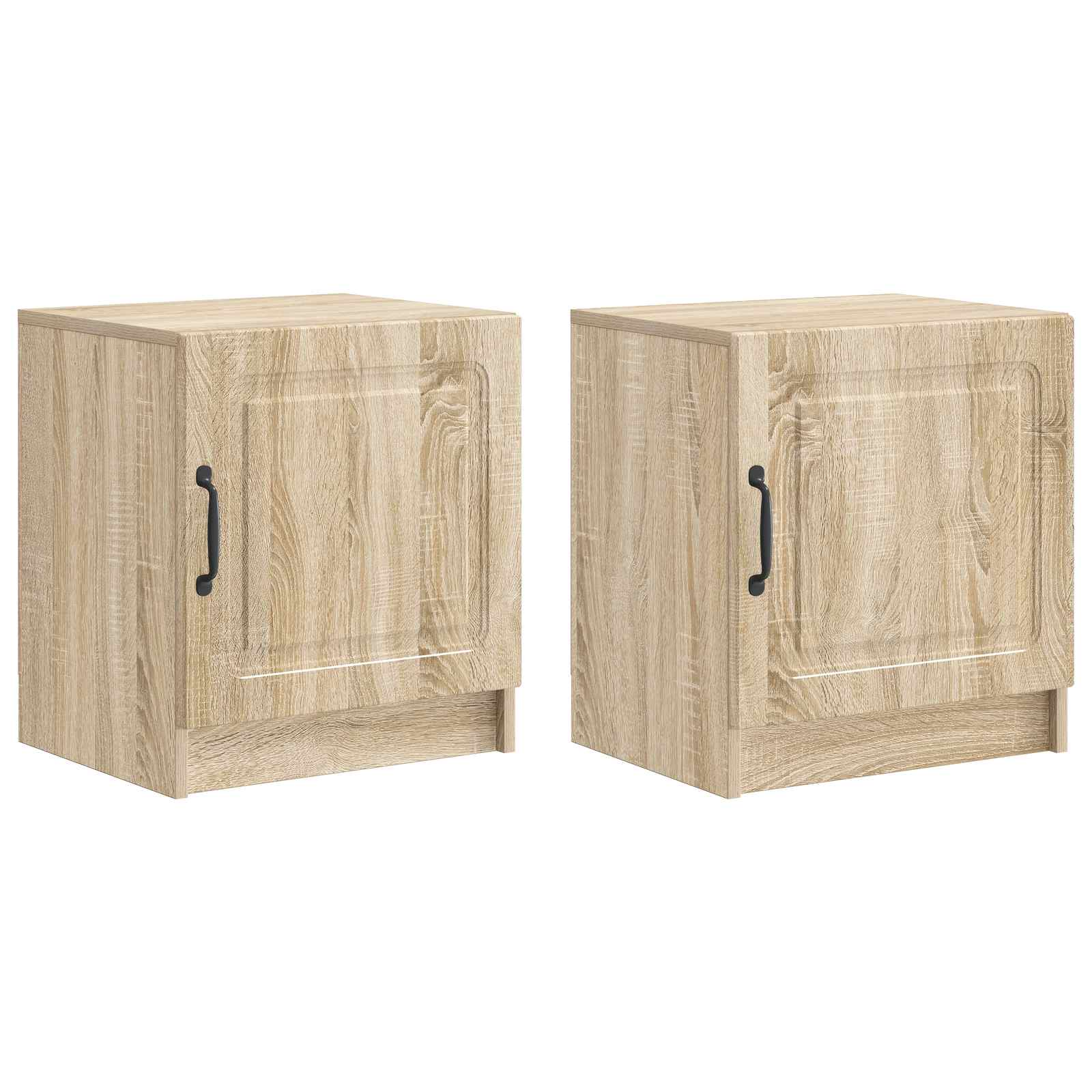 vidaXL Szafka Nocna 2 pcs dąb Sonoma 43 x 34,5 x 47 cm