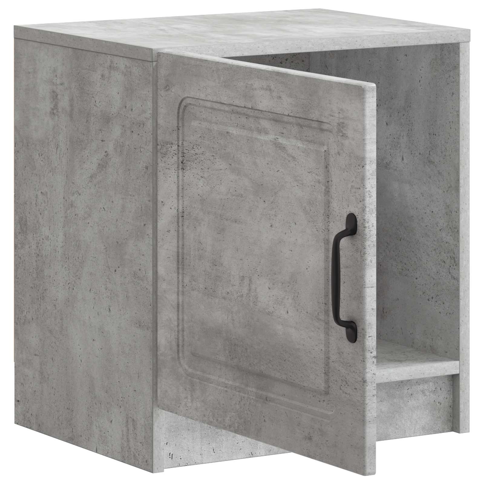 vidaXL Szafka Nocna Betonowy szary 43 x 34,5 x 47 cm