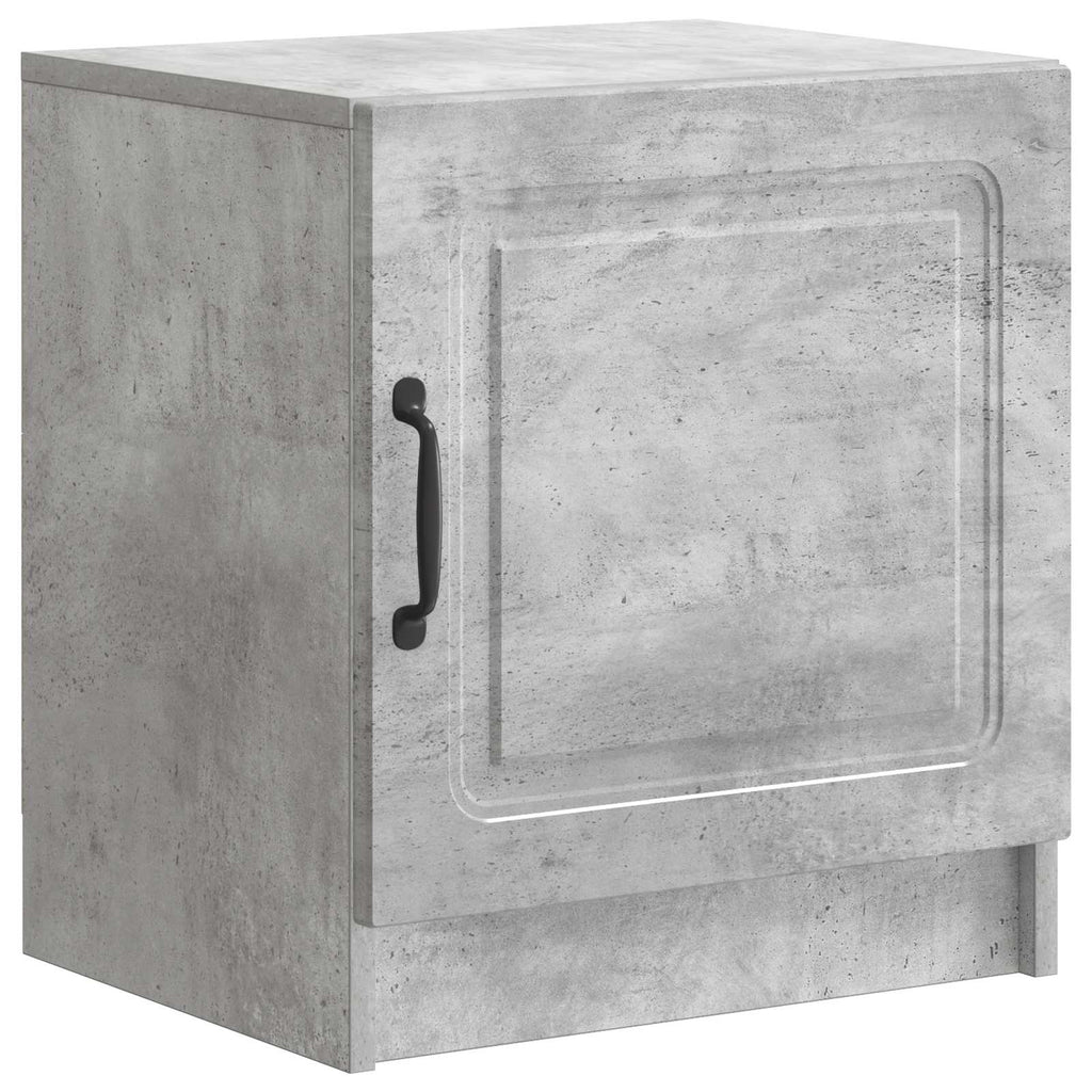 vidaXL Szafka Nocna 2 pcs Betonowy szary 43 x 34,5 x 47 cm