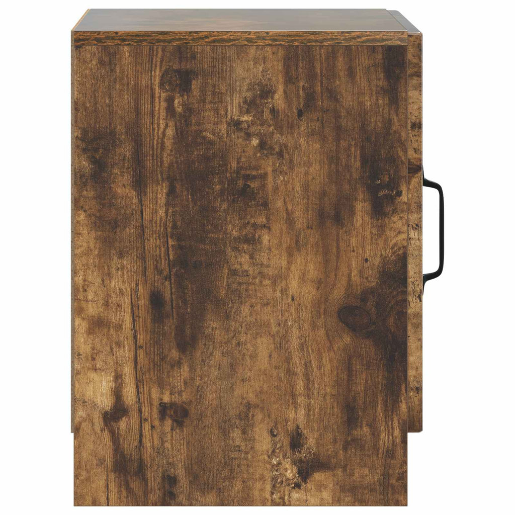 vidaXL Szafka Nocna Dąb wędzony 43 x 34,5 x 47 cm Drewno inżynieryjne