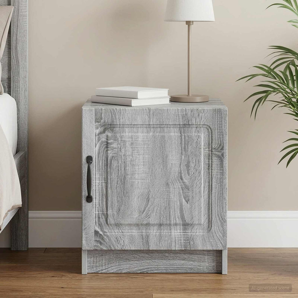 vidaXL Szafka Nocna Szary Sonoma 43 x 34,5 x 47 cm Drewno inżynieryjne