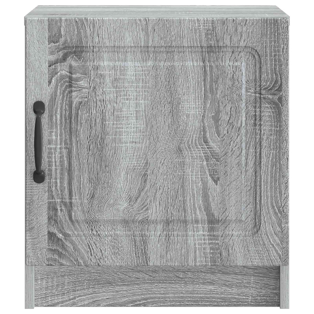 vidaXL Szafka Nocna 2 pcs Szary Sonoma 43 x 34,5 x 47 cm