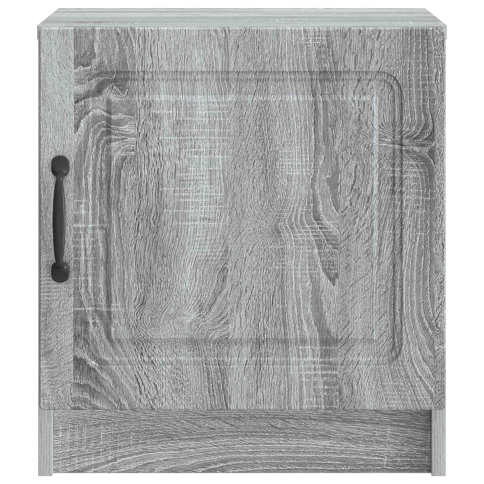 vidaXL Szafka Nocna 2 pcs Szary Sonoma 43 x 34,5 x 47 cm