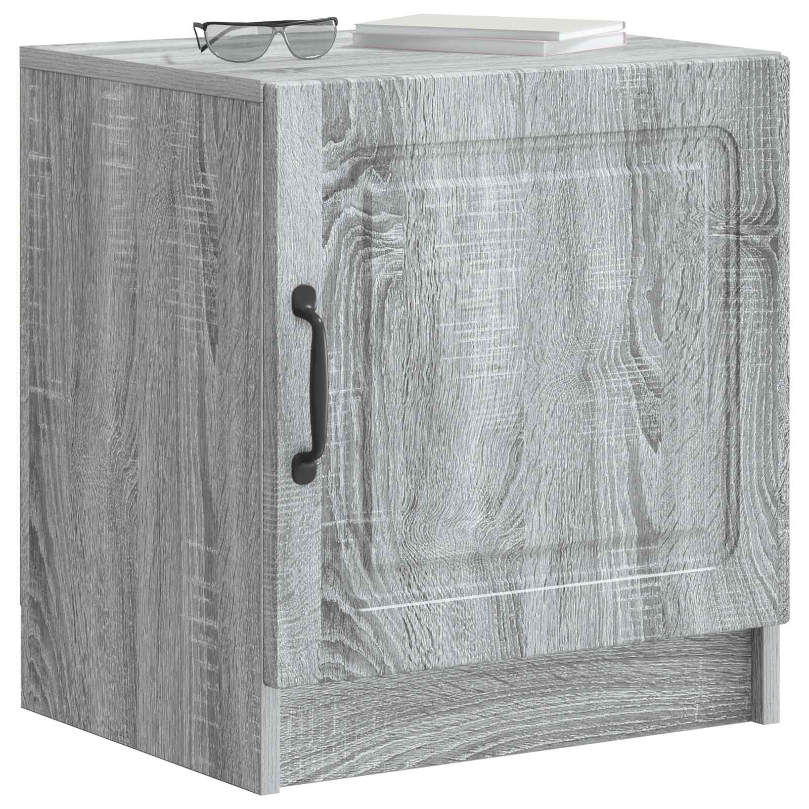 vidaXL Szafka Nocna 2 pcs Szary Sonoma 43 x 34,5 x 47 cm