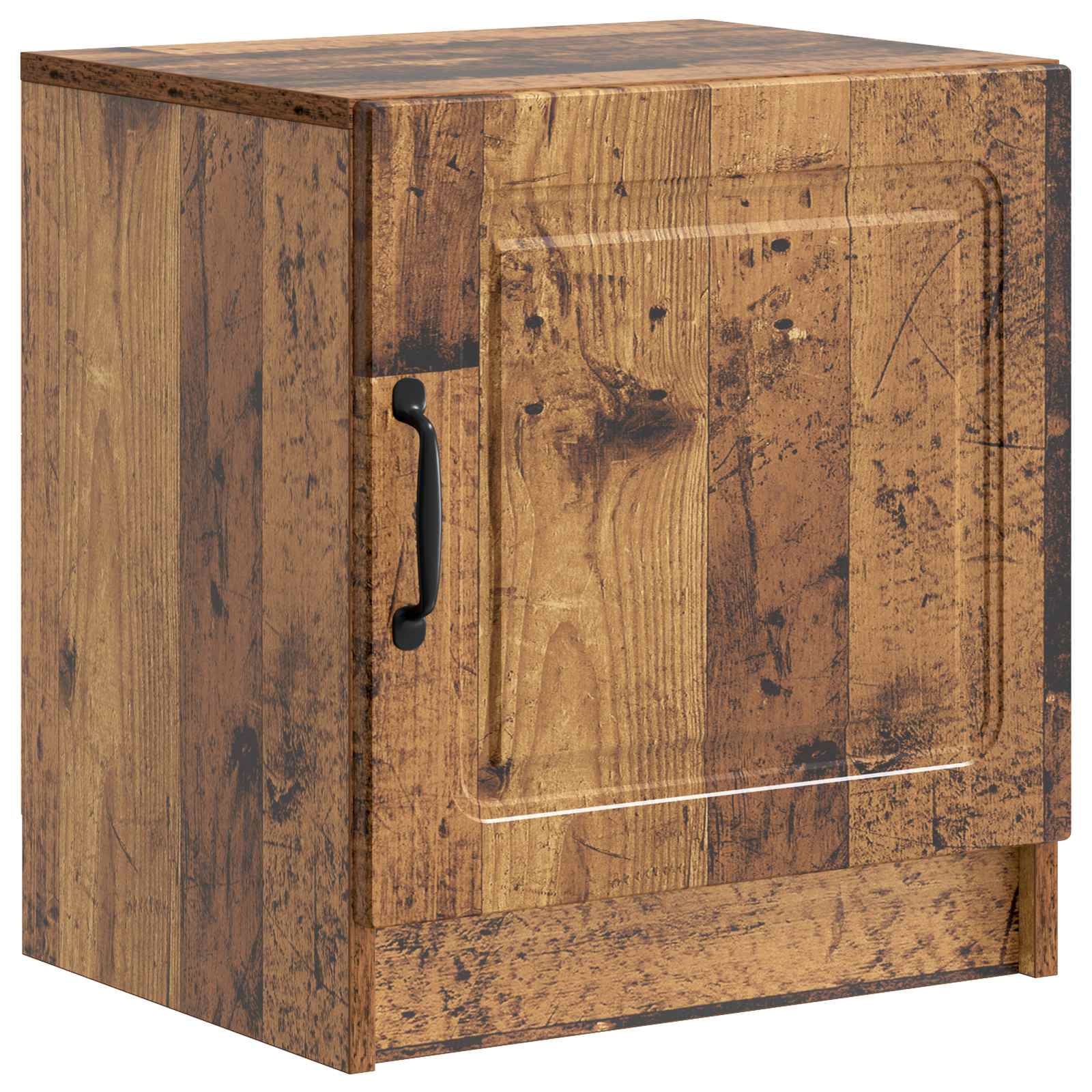 vidaXL Szafka Nocna Stare drewno 43 x 34,5 x 47 cm Drewno inżynieryjne
