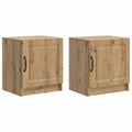 vidaXL Szafka Nocna 2 pcs Dąb artisan 43 x 34,5 x 47 cm