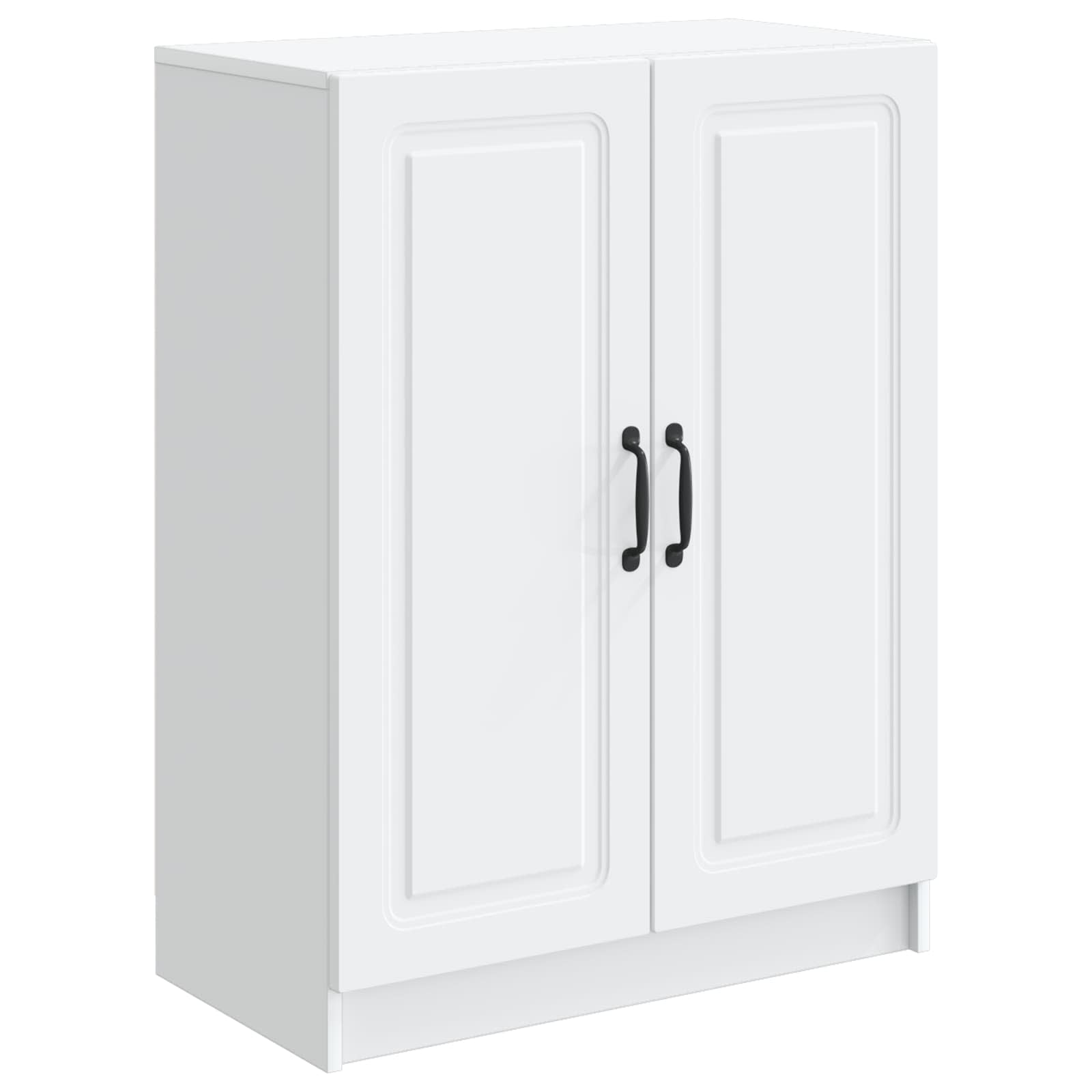 vidaXL Bufet Biały 66 x 34,5 x 87 cm Drewno inżynieryjne