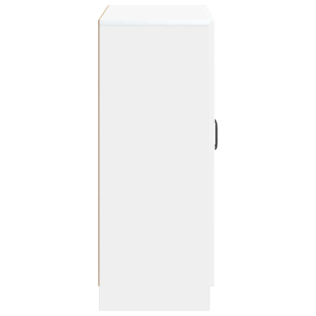 vidaXL Bufet Biały 66 x 34,5 x 87 cm Drewno inżynieryjne