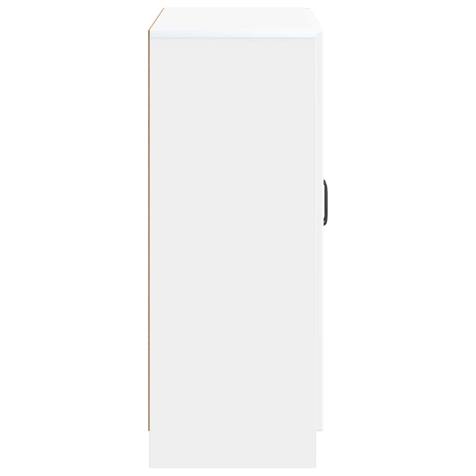 vidaXL Bufet Biały 66 x 34,5 x 87 cm Drewno inżynieryjne