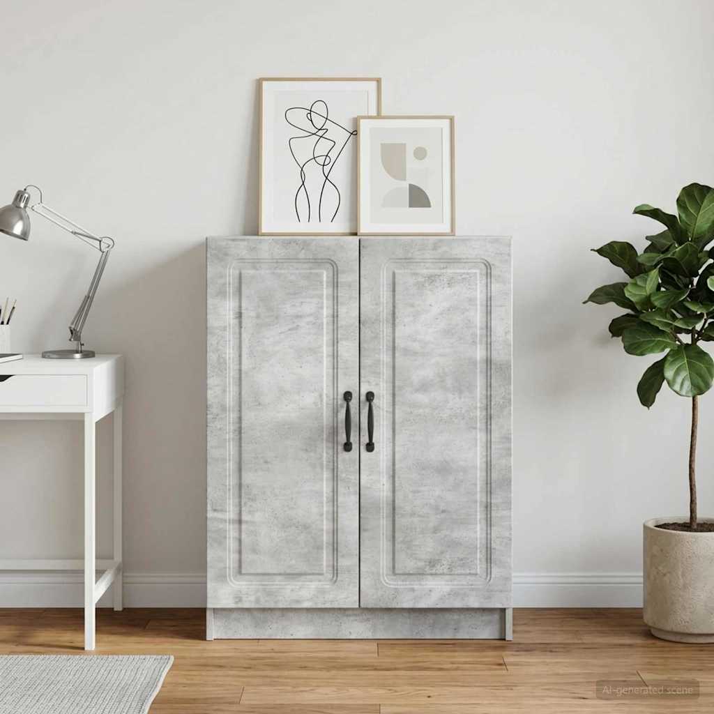vidaXL Bufet Betonowy szary 66 x 34,5 x 87 cm Drewno inżynieryjne