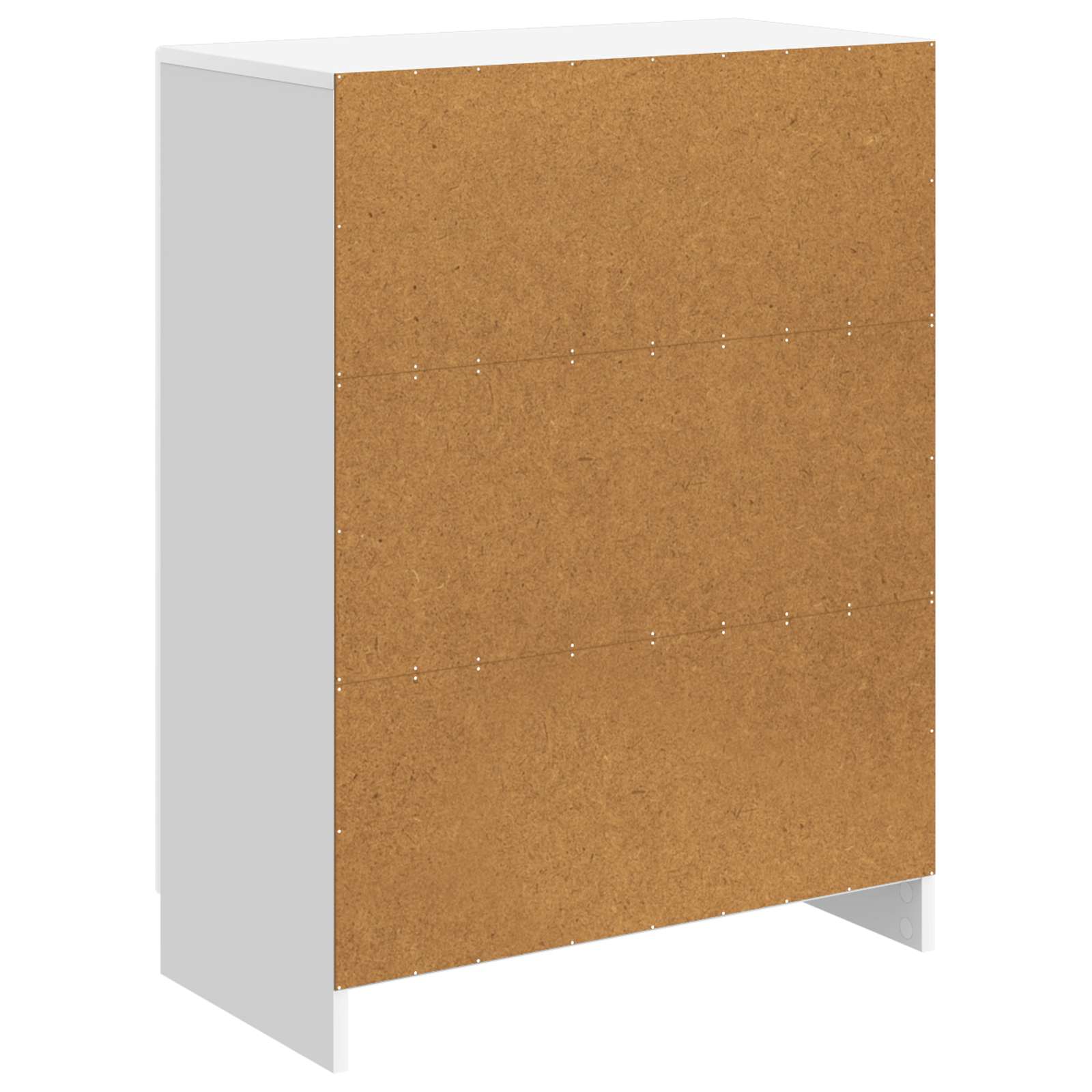 vidaXL Bufet Biały wysoki połysk 66 x 34,5 x 87 cm Drewno inżynieryjne