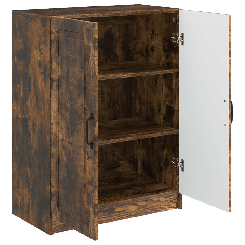vidaXL Bufet Dąb wędzony 66 x 34,5 x 87 cm Drewno inżynieryjne