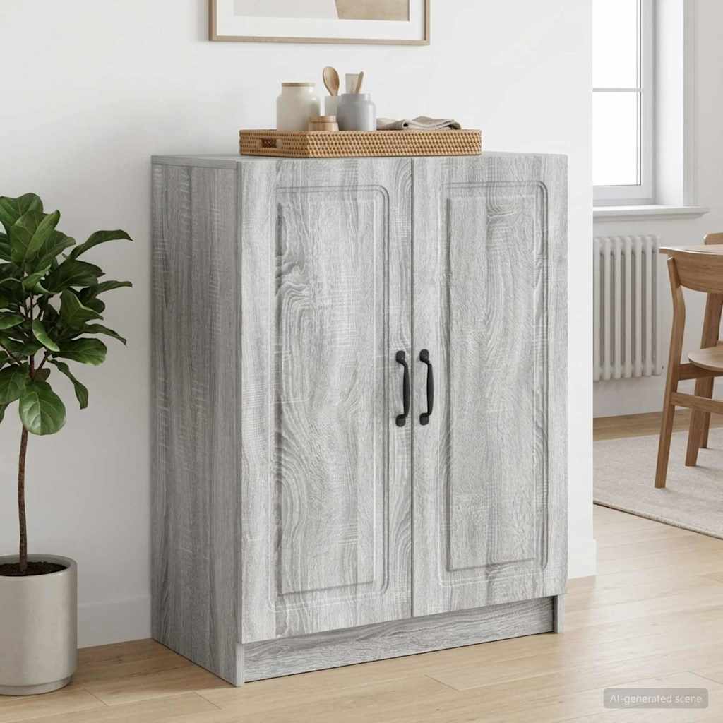 vidaXL Bufet Szary Sonoma 66 x 34,5 x 87 cm Drewno inżynieryjne