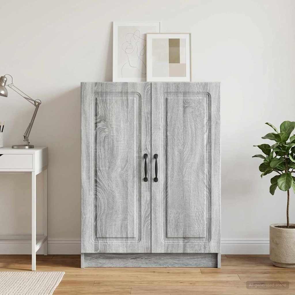 vidaXL Bufet Szary Sonoma 66 x 34,5 x 87 cm Drewno inżynieryjne