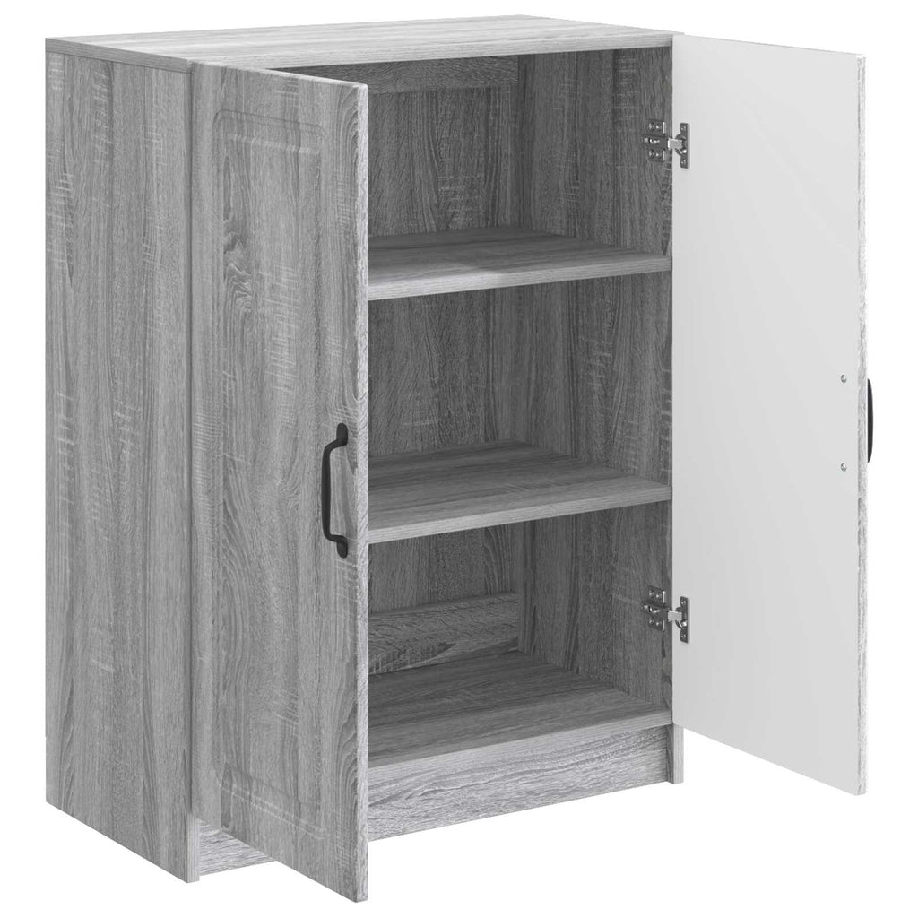 vidaXL Bufet Szary Sonoma 66 x 34,5 x 87 cm Drewno inżynieryjne