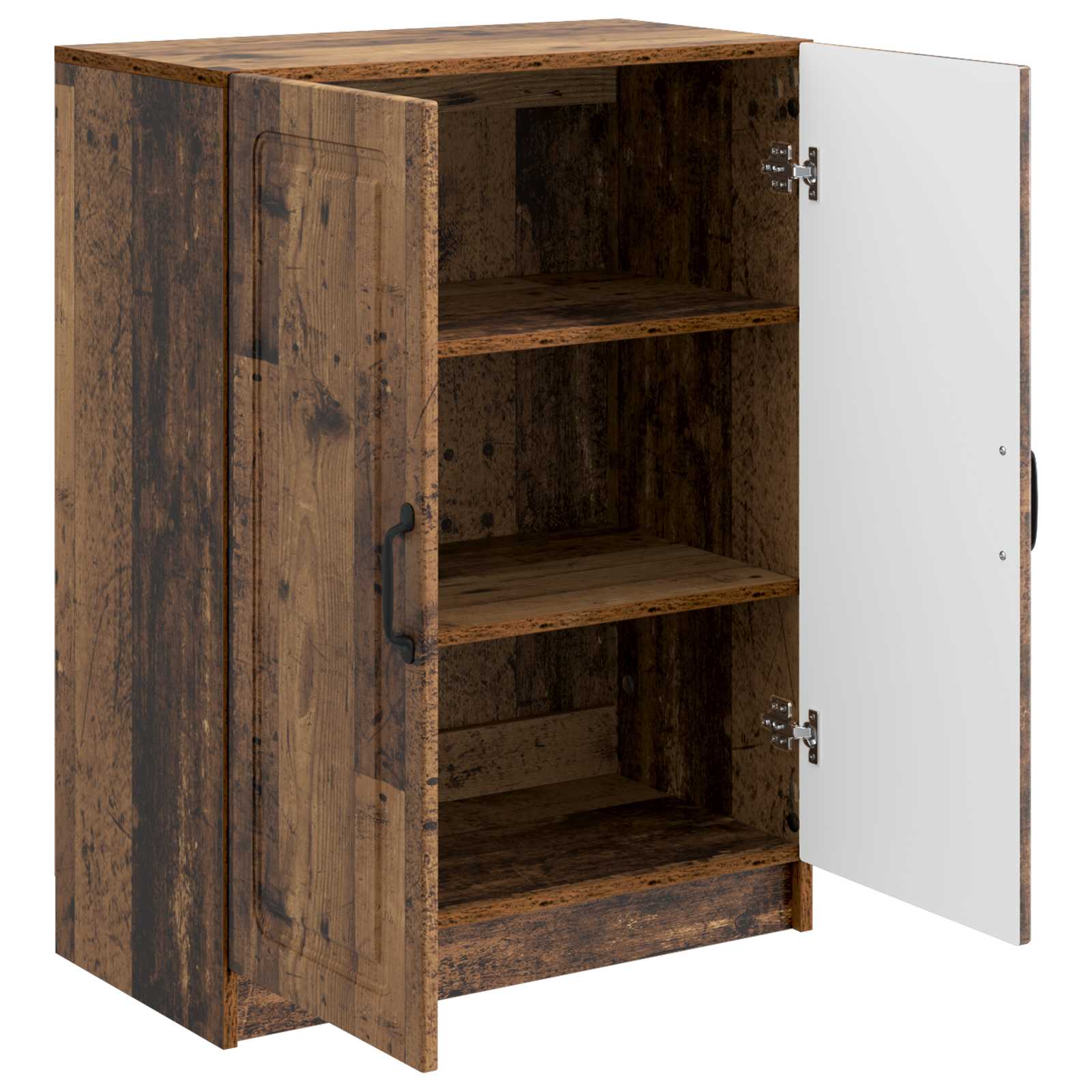 vidaXL Bufet Stare drewno 66 x 34,5 x 87 cm Drewno inżynieryjne