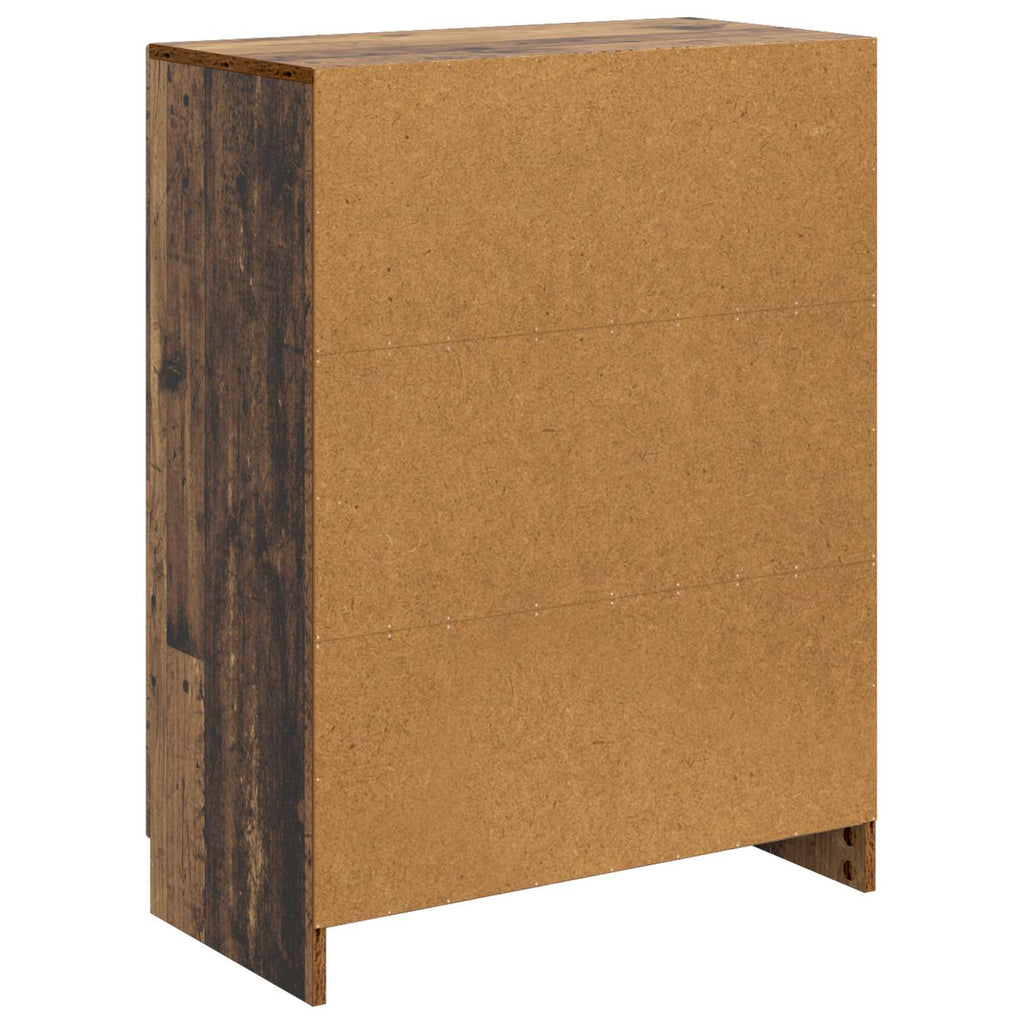 vidaXL Bufet Stare drewno 66 x 34,5 x 87 cm Drewno inżynieryjne