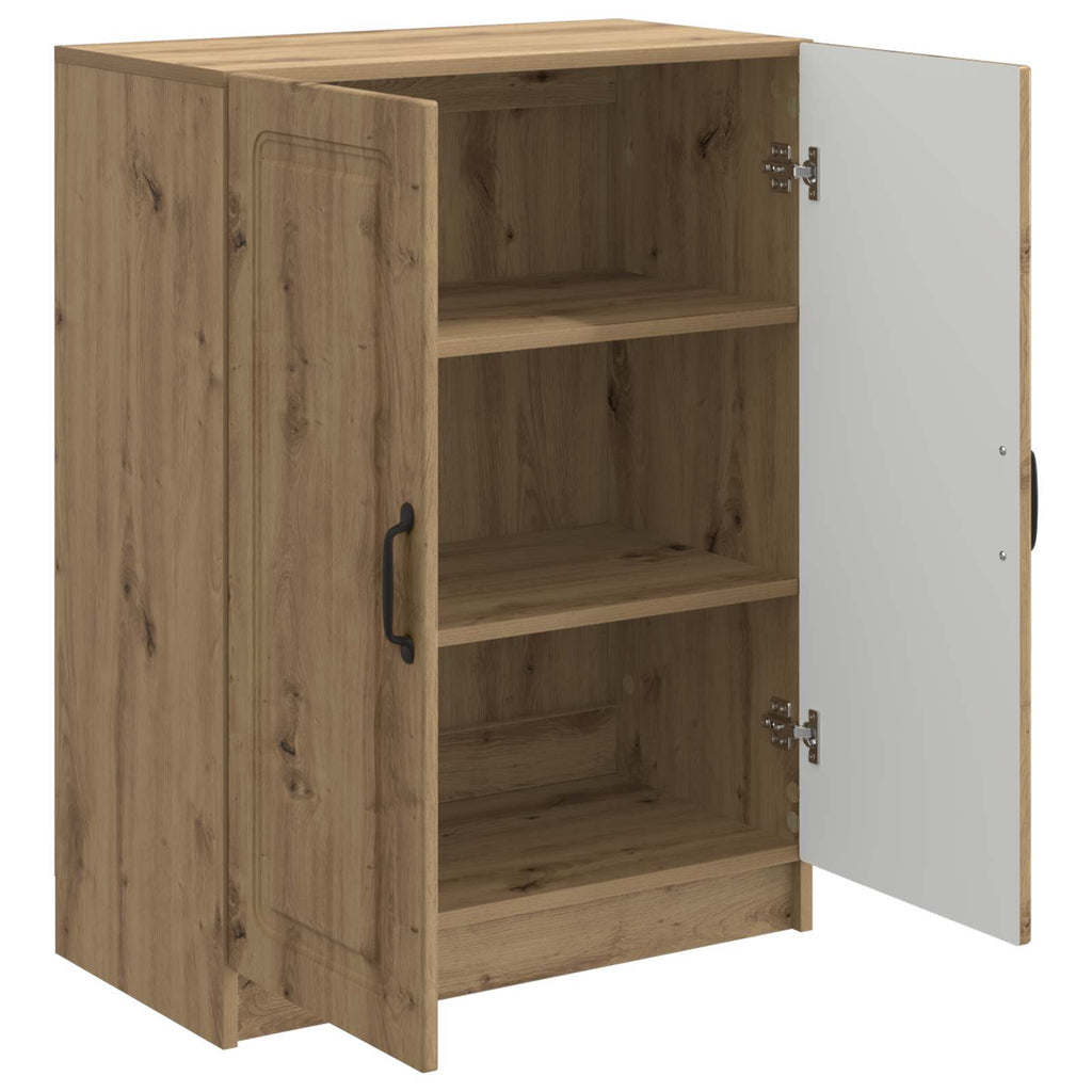 vidaXL Bufet Dąb artisan 66 x 34,5 x 87 cm Drewno inżynieryjne