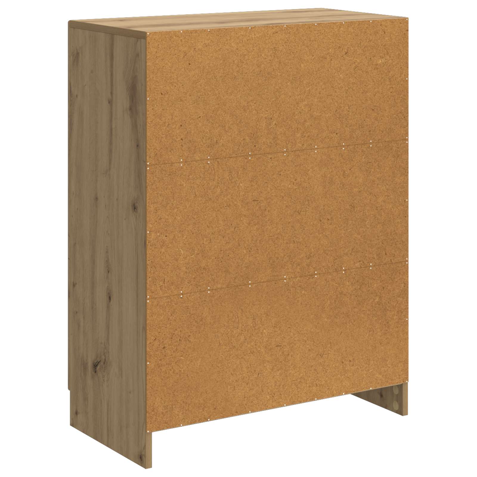 vidaXL Bufet Dąb artisan 66 x 34,5 x 87 cm Drewno inżynieryjne