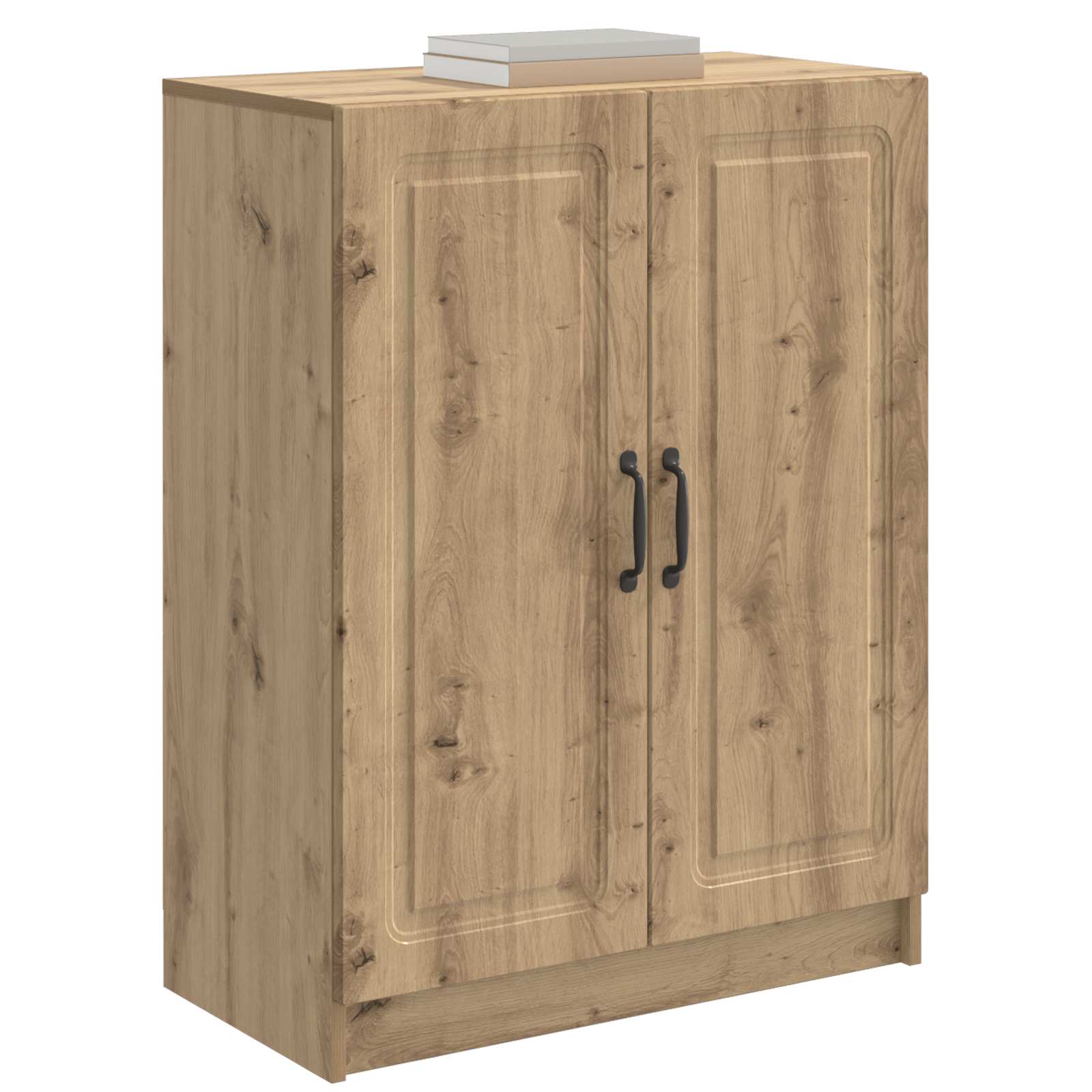 vidaXL Bufet Dąb artisan 66 x 34,5 x 87 cm Drewno inżynieryjne