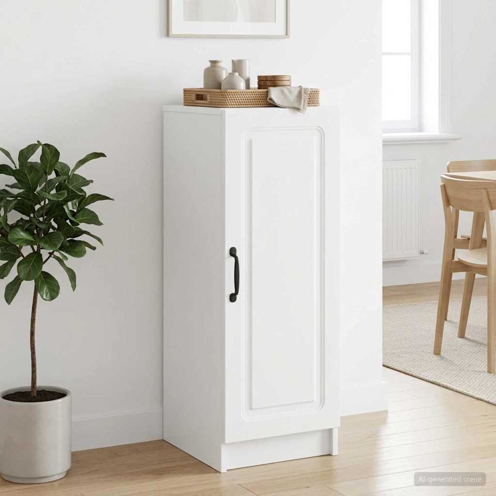 vidaXL Bufet Biały 33 x 34,5 x 87 cm Drewno inżynieryjne