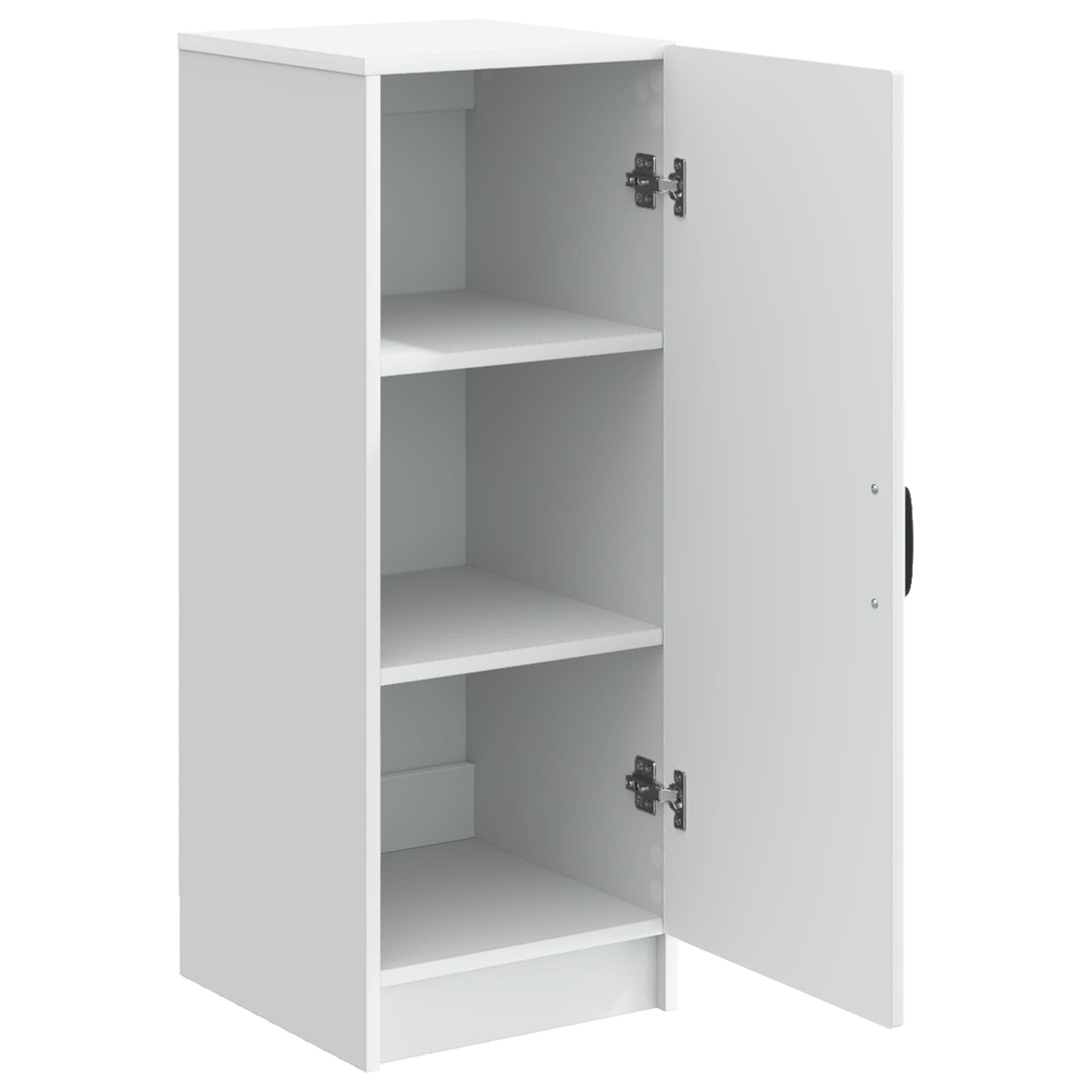 vidaXL Bufet Biały 33 x 34,5 x 87 cm Drewno inżynieryjne