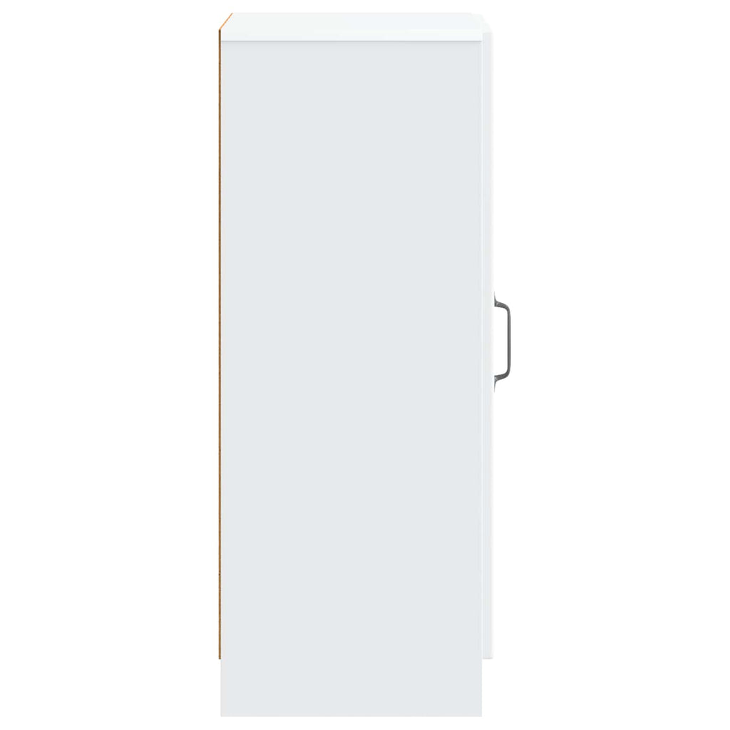 vidaXL Bufet Biały 33 x 34,5 x 87 cm Drewno inżynieryjne