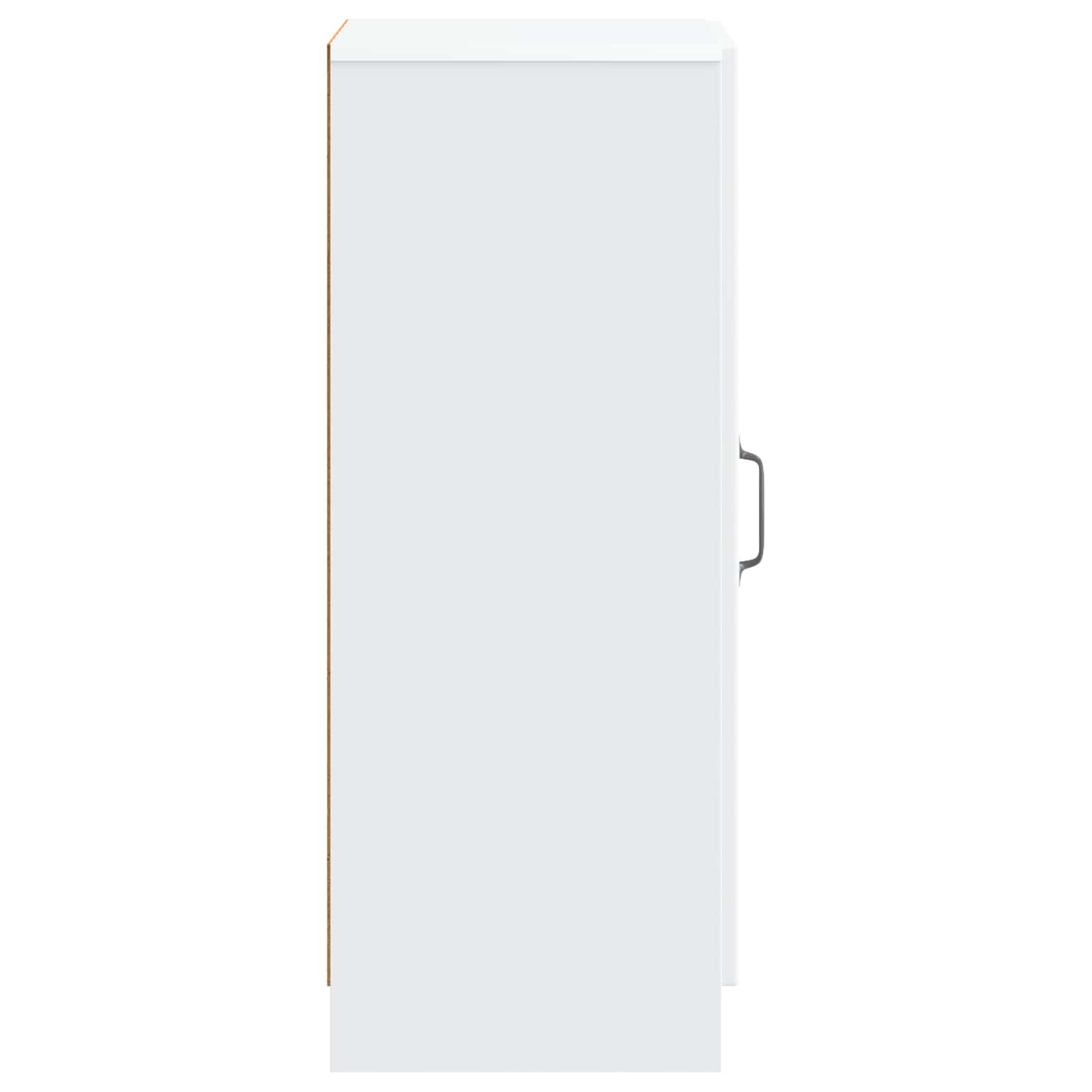 vidaXL Bufet Biały 33 x 34,5 x 87 cm Drewno inżynieryjne