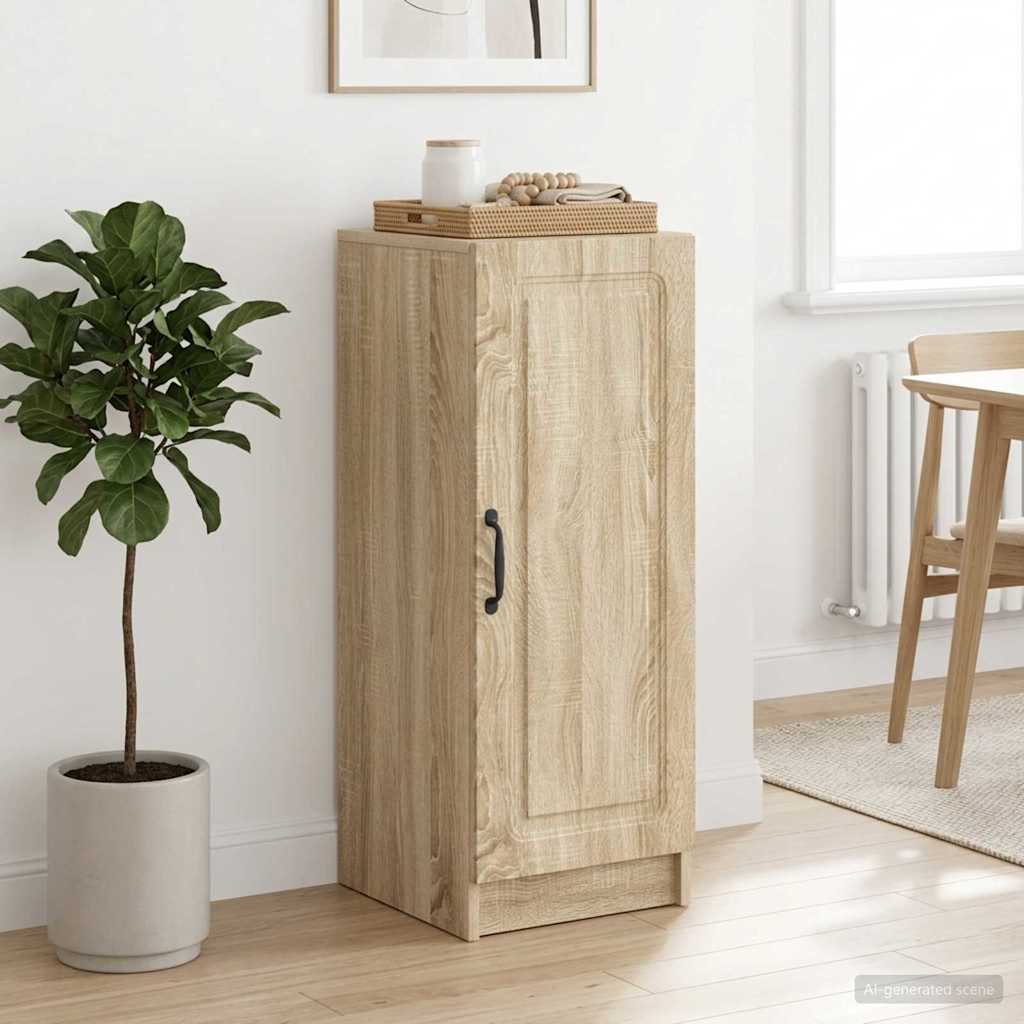 vidaXL Bufet dąb Sonoma 33 x 34,5 x 87 cm Drewno inżynieryjne