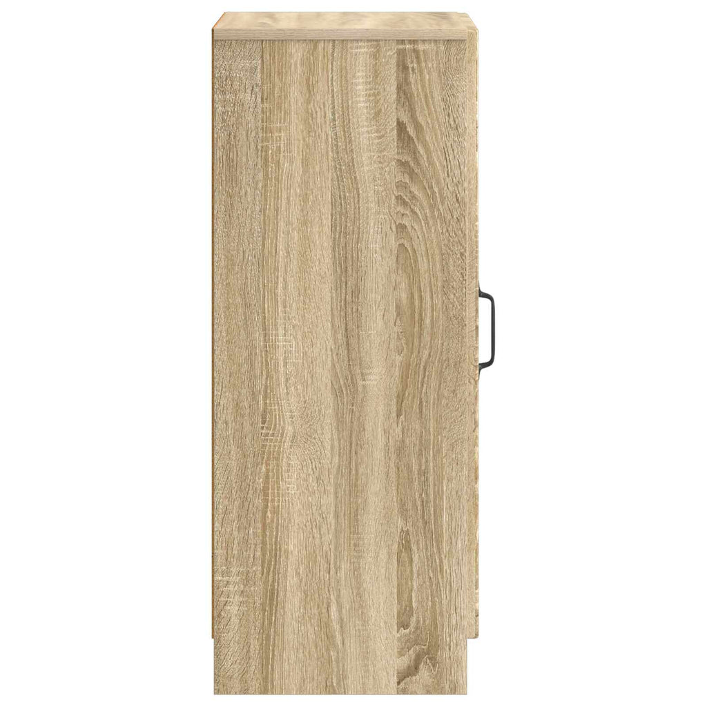 vidaXL Bufet dąb Sonoma 33 x 34,5 x 87 cm Drewno inżynieryjne