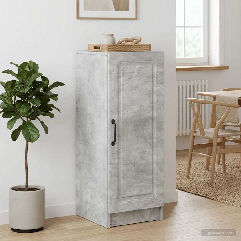 vidaXL Bufet Betonowy szary 33 x 34,5 x 87 cm Drewno inżynieryjne