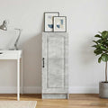 vidaXL Bufet Betonowy szary 33 x 34,5 x 87 cm Drewno inżynieryjne