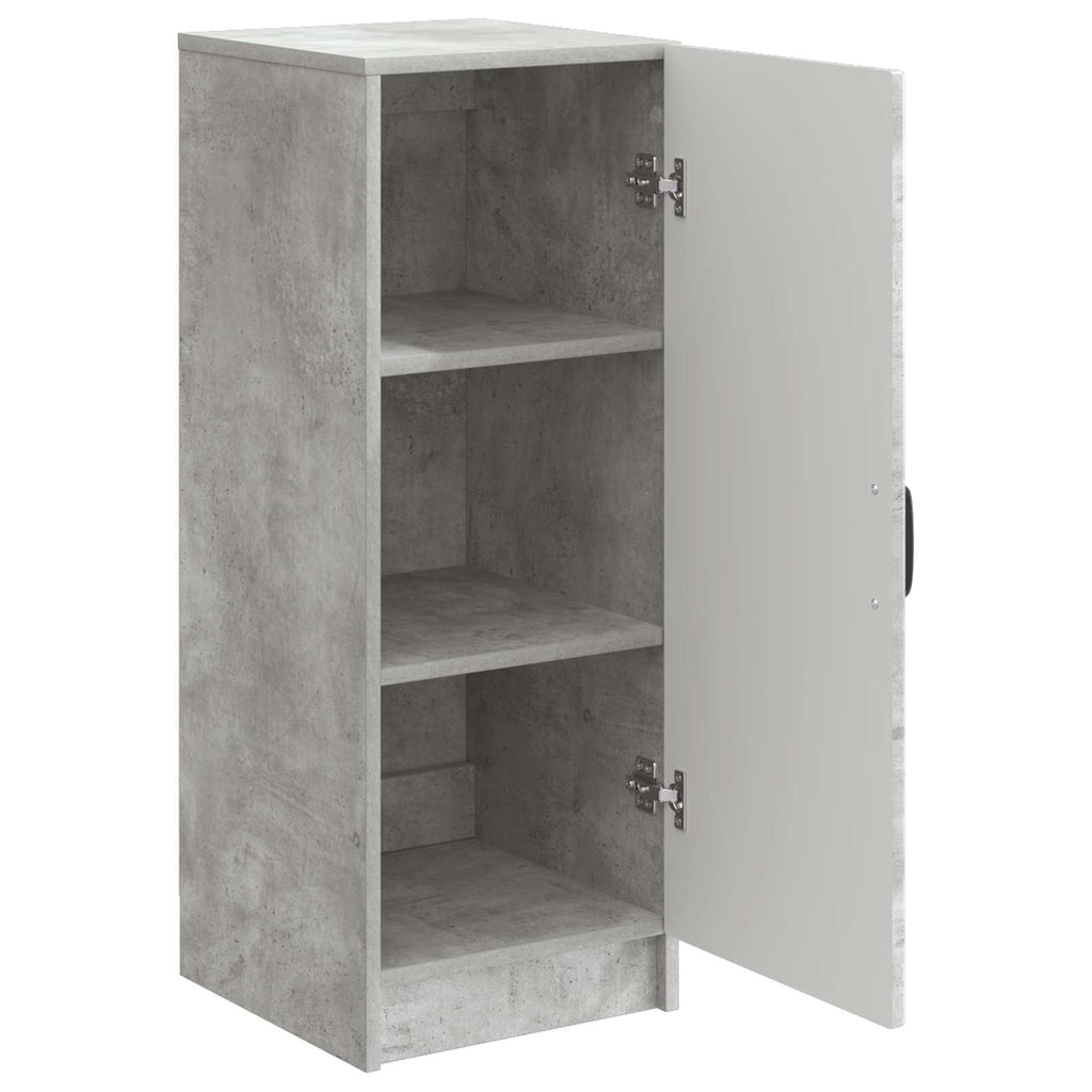 vidaXL Bufet Betonowy szary 33 x 34,5 x 87 cm Drewno inżynieryjne
