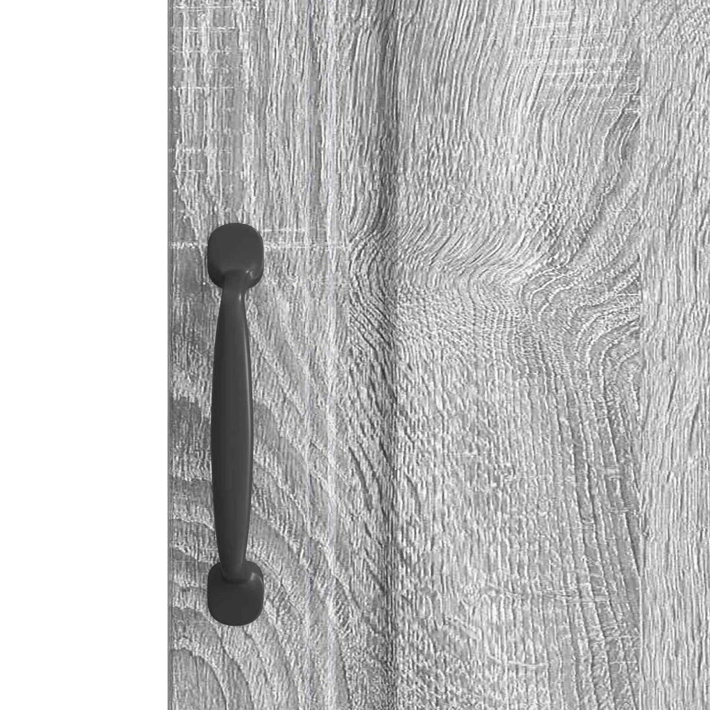 vidaXL Bufet Szary Sonoma 33 x 34,5 x 87 cm Drewno inżynieryjne