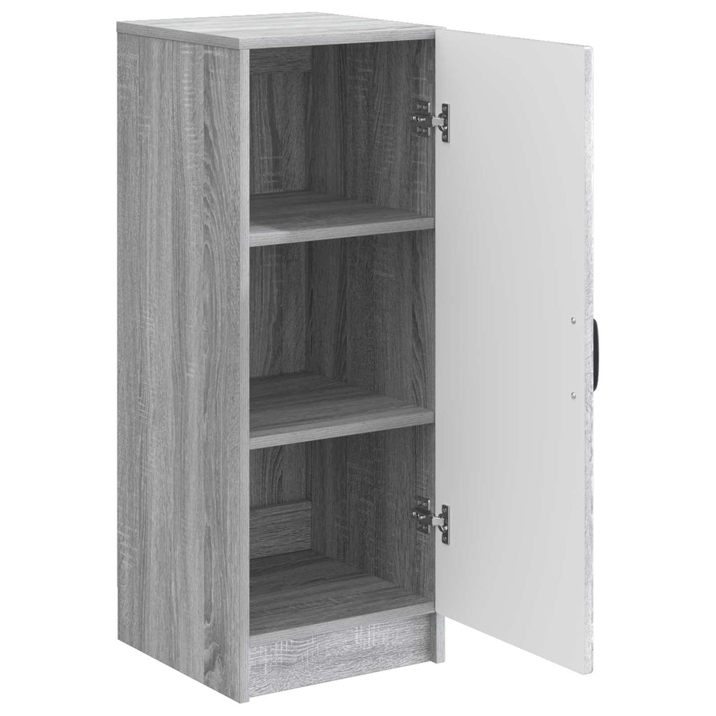 vidaXL Bufet Szary Sonoma 33 x 34,5 x 87 cm Drewno inżynieryjne