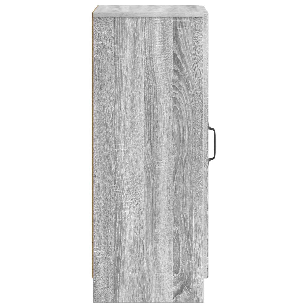 vidaXL Bufet Szary Sonoma 33 x 34,5 x 87 cm Drewno inżynieryjne