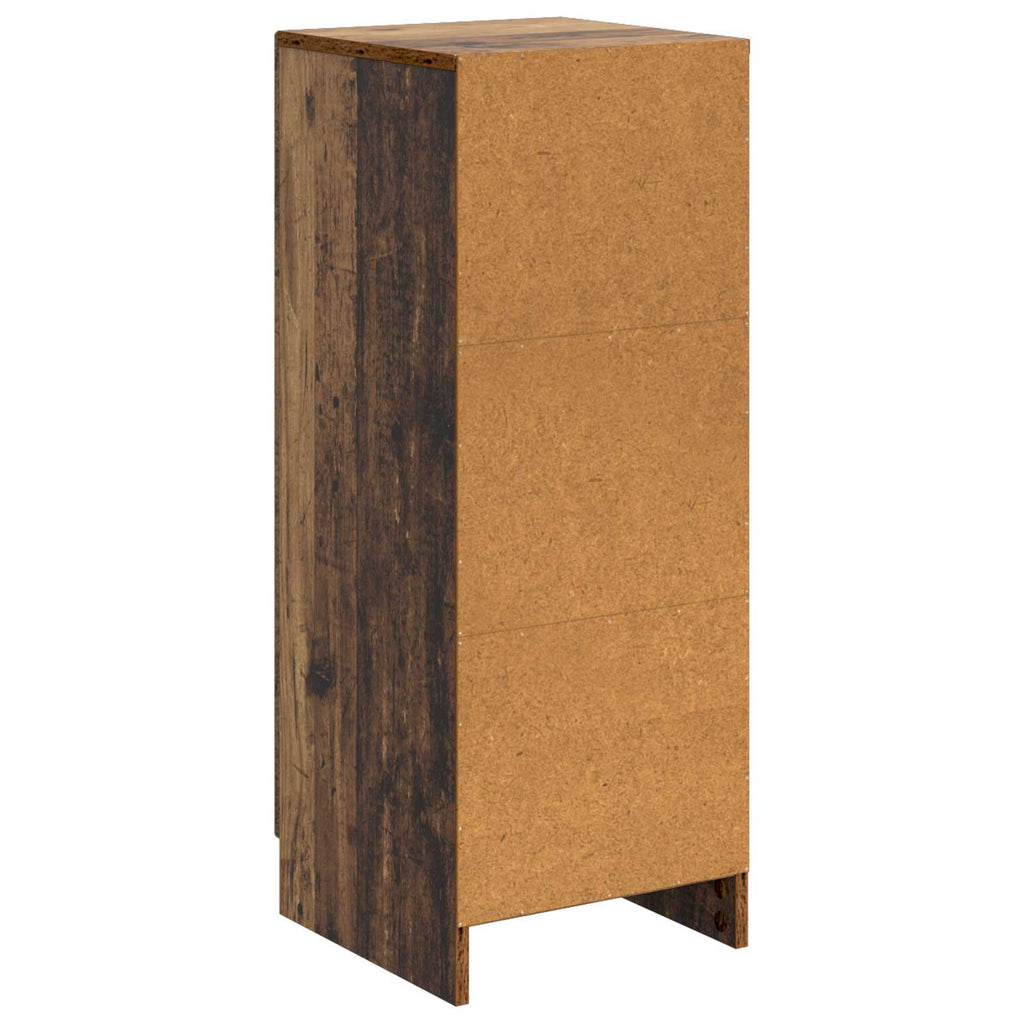 vidaXL Bufet Stare drewno 33 x 34,5 x 87 cm Drewno inżynieryjne