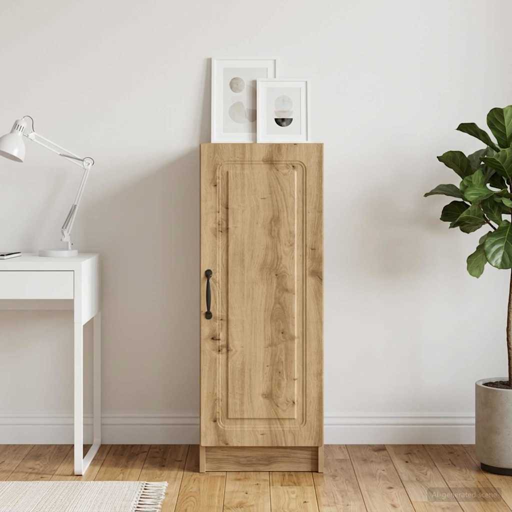 vidaXL Bufet Dąb artisan 33 x 34,5 x 87 cm Drewno inżynieryjne