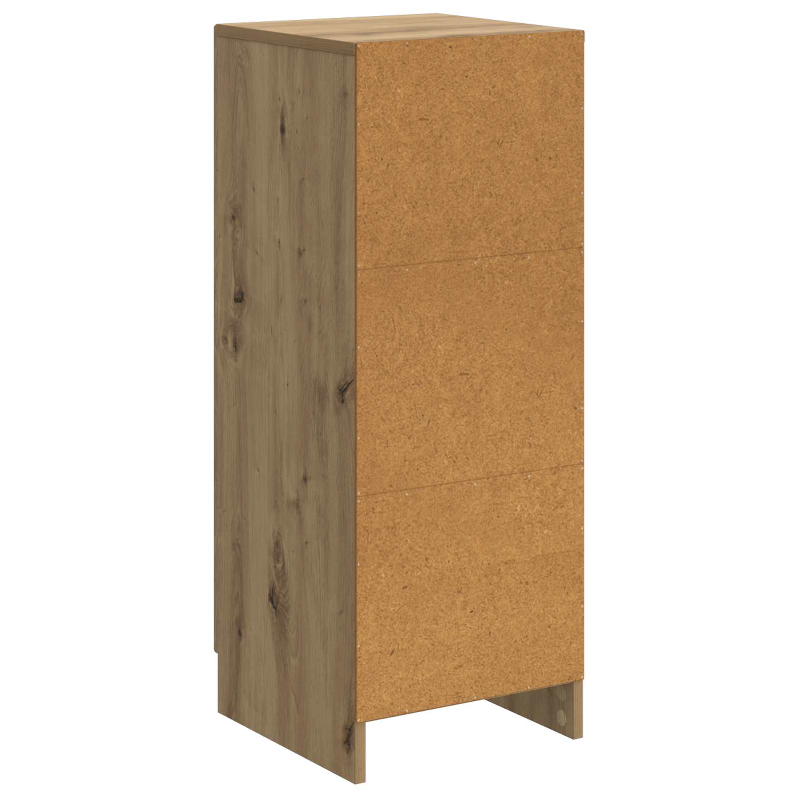 vidaXL Bufet Dąb artisan 33 x 34,5 x 87 cm Drewno inżynieryjne