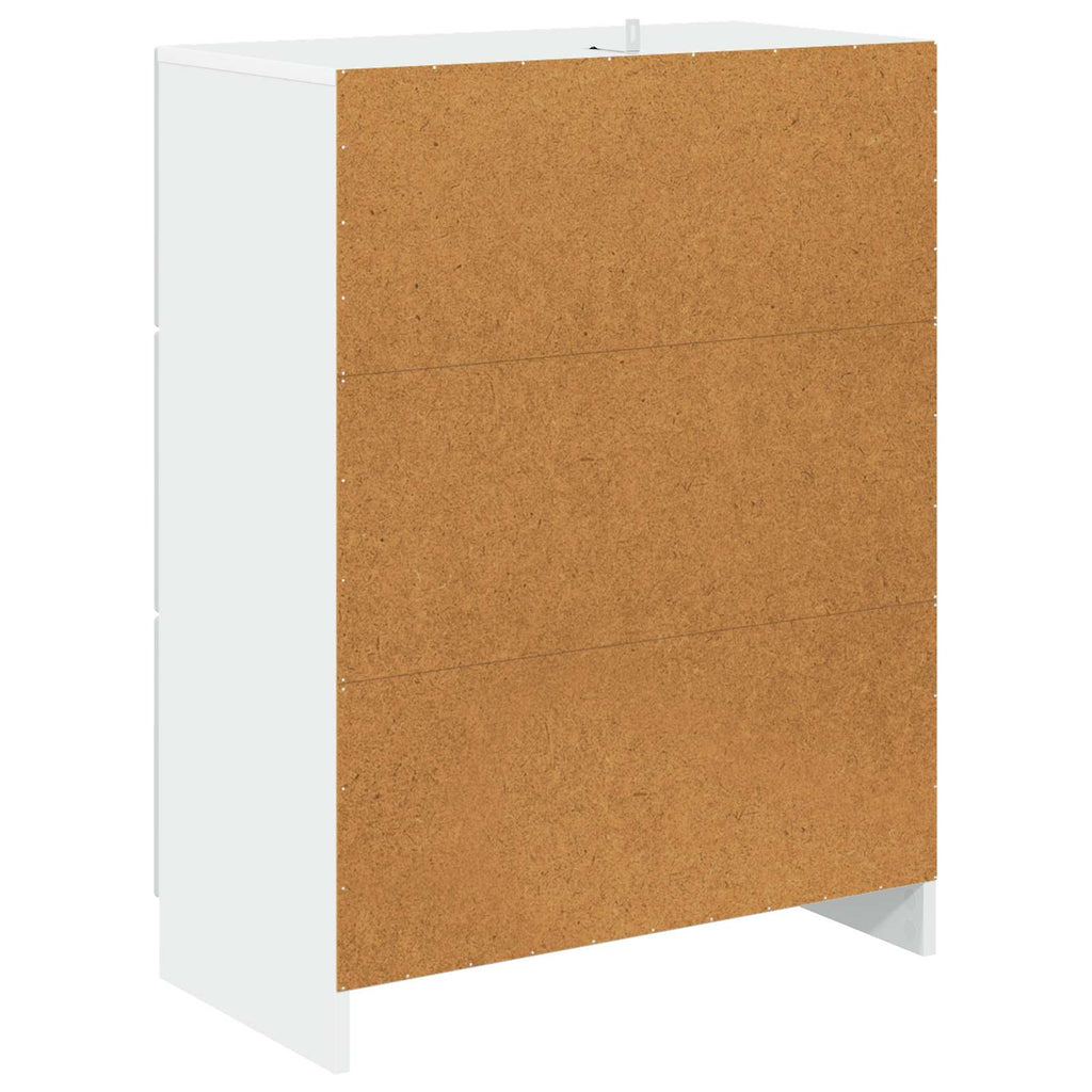 vidaXL Szafka z Szufladami Biały 66 x 34,5 x 87 cm Drewno inżynieryjne