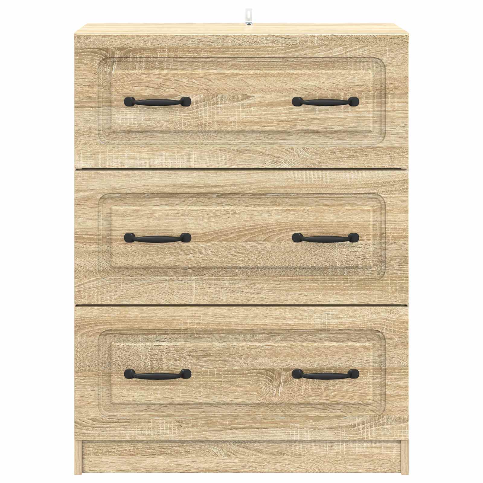 vidaXL Szafka z Szufladami dąb Sonoma 66 x 34,5 x 87 cm