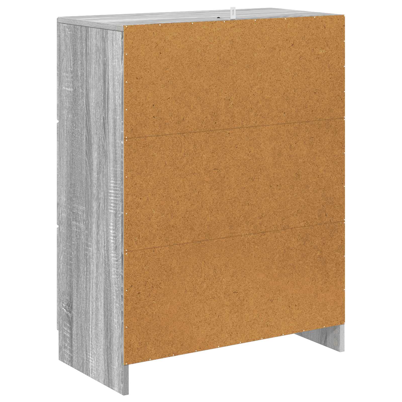 vidaXL Szafka z Szufladami Szary Sonoma 66 x 34,5 x 87 cm